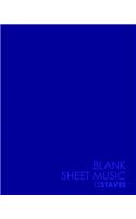 Blank Sheet Music - 12 Staves: Music Sheet Notebook / Music Staff Paper Notebook / Blank Music Notes(63 Blank Sheet Music - 12 Staves)