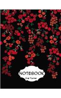 Notebook Journal Flower: Pocket Notebook Journal Diary, 120 Pages, 8.5 X 11 (Dot-grid,graph,lined,blank Notebook Journal)