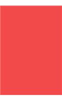 Neon Red Giant 7 X 10 Sketchbook: Large Sketchbook - 600 Pages (300 Sheets), Large Sketchbook, Gifts for Students, Gifts for Artists