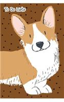 To-Do List Notebook For Dog Lovers Happy Corgi 5