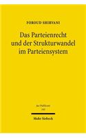 Das Parteienrecht und der Strukturwandel im Parteiensystem