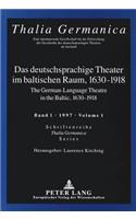 German-language Theatre in the Baltic, 1630-1918