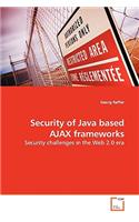 Security of Java based AJAX frameworks