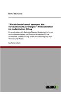 Unterscheiden Sich Bachelor/Master-Studenten in Ihrem Aufschiebeverhalten Von Diplom-Studenten? Prokrastination Im Studentischen Alltag