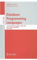 Database Programming Languages