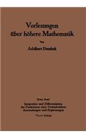 Vorlesungen Über Höhere Mathematik