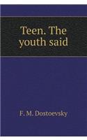 Teenager. Notes Youths