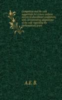 Compulsion and the code suggestions for a more uniform system of educational compulsion