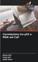 Correlazione tra p53 e MDA nel CaP
