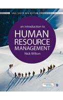 AN INTRODUCTION TO HUMAN RESOURCE MANAGEMENT