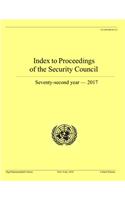 Index to proceedings of the Security Council