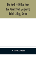 Snell Exhibition, from the University of Glasgow to Balliol College, Oxford