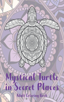 Mystical Turtle in Secret Places - Adult Coloring Book