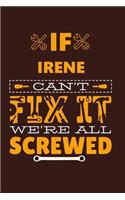 If IRENE Can't Fix It