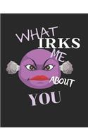 What Irks Me About You - Let It All Out