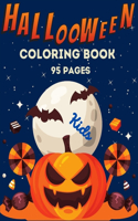 Halloween Coloring Book: 95 Pages