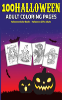 100 Halloween Adult Coloring Pages