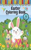 Easter Coloring Book For Kids