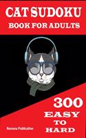 Cat Sudoku Book: Sudoku books for adults gift for cat lovers