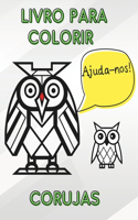 Livro Para Colorir: Corujas