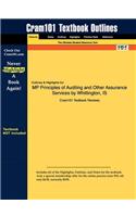 Studyguide for MP Principles of Auditing and Other Assurance Services by Panny, Whittington &, ISBN 9780073291925