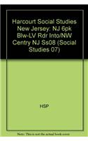 Harcourt Social Studies New Jersey: NJ 6pk Blw-LV Rdr Into/NW Centry NJ Ss08