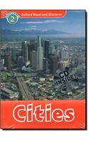 Oxford Read and Discover: Level 2: Cities Audio CD Pack