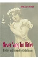 Never Sang for Hitler