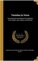 Varieties in Verse