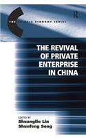 Revival of Private Enterprise in China