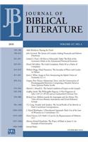 Journal of Biblical Literature 137.4 (2018)