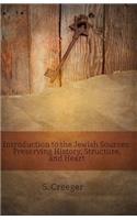 Introduction to the Jewish Sources