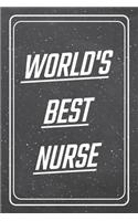 World's Best Nurse