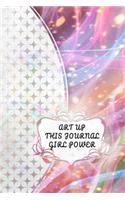 Art Up This Journal Girl Power