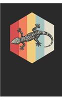 Geckos Polygon: Graph Paper Notebook - Gift For Gecko Fans