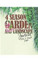 4 Season Garden and Landscape Journal - Data and Design Keeper