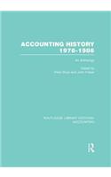Accounting History 1976-1986 (RLE Accounting)