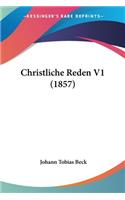 Christliche Reden V1 (1857): (German)