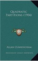 Quadratic Partitions (1904)