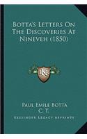 Botta's Letters On The Discoveries At Nineveh (1850)