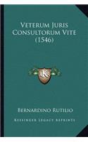 Veterum Juris Consultorum Vite (1546)