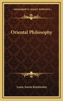 Oriental Philosophy