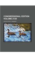 Congressional Edition Volume 2120: (English)
