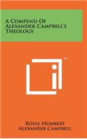 Compend Of Alexander Campbell's Theology