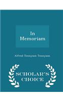 In Memoriam - Scholar's Choice Edition