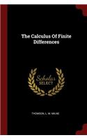 Calculus Of Finite Differences