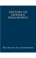 History of Modern Philosophy