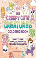 Creepy Cute Creatures Coloring Book