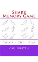 Shark Memory Game: Color - Cut - Play