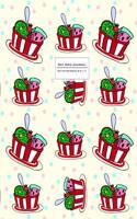Dot Grid Journal - Dotted Notebook 8.5 X 11: Red Dessert Soft Cover: (English)
